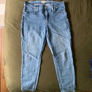 Madewell 9” High-rise Skinny Jeans - size 31